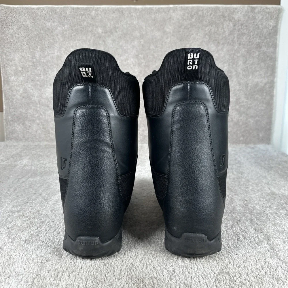 Burton Jet Snowboard Boots Mens Size 13 Black Speed Dial Lacing 2013